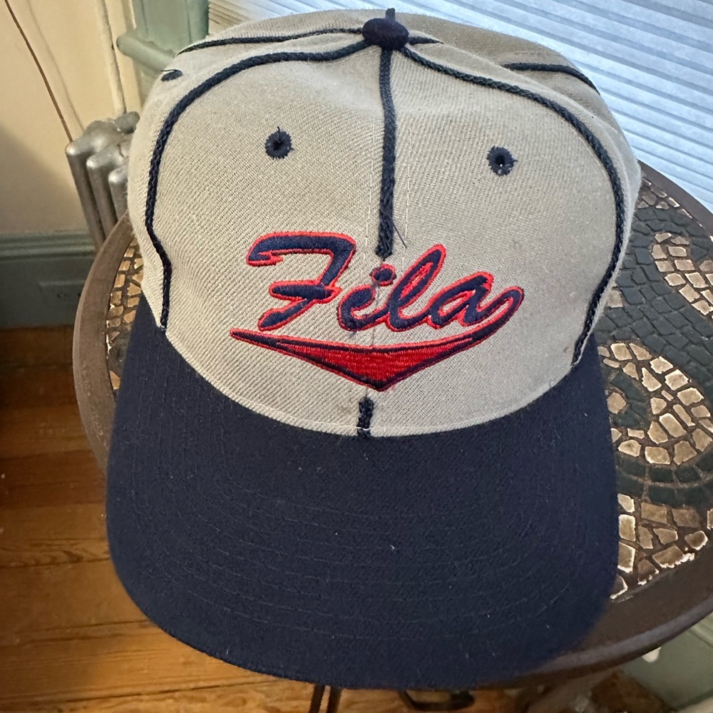 Vintage Fila baseball hat